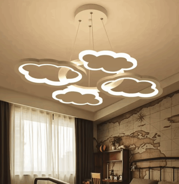 Cloud Children Room LED Chandeliers